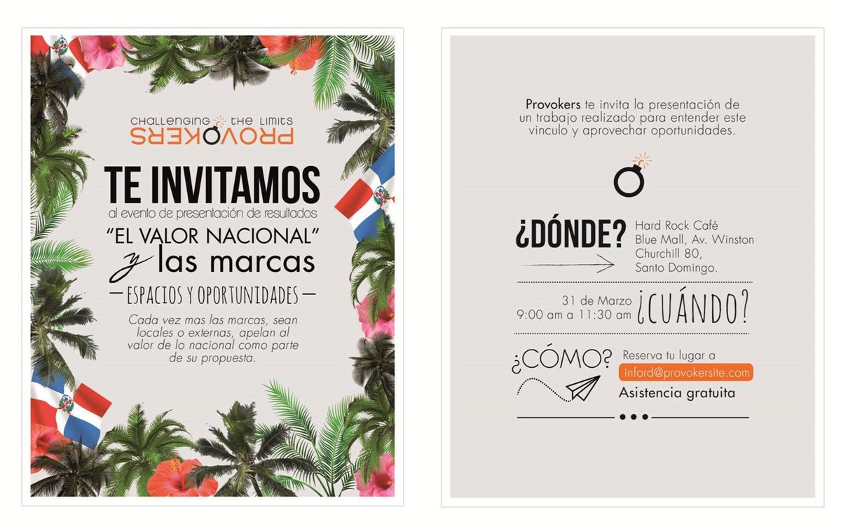 ProvokersRD's tweet photo. Duplicamos la capacidad para que todos puedan participar, pero quedan los últimos cupos! No dejes de reservar!! https://t.co/tYSKWRAOfs