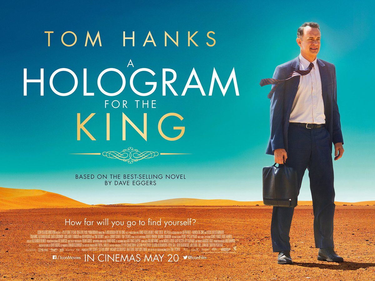 What a thrill for us to have designed the new poster for #tomhanks new film!