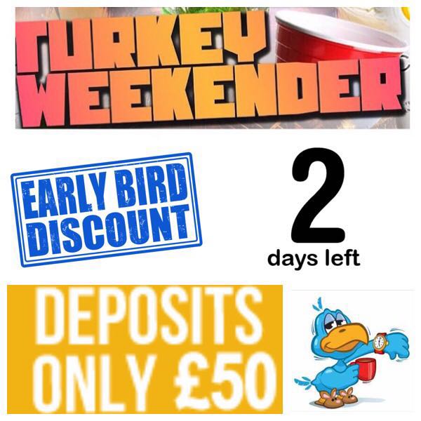 julienpablo's tweet photo. Book now for turkeyweekender2016 https://t.co/4E54CP2eZy