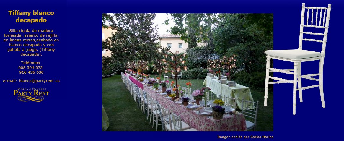 ¡La estabilidad de nuestras #Sillas en los jardines es un puntazo! <a href="/BlancaPartyR/">Party Rent</a>  #SillasAlquiler