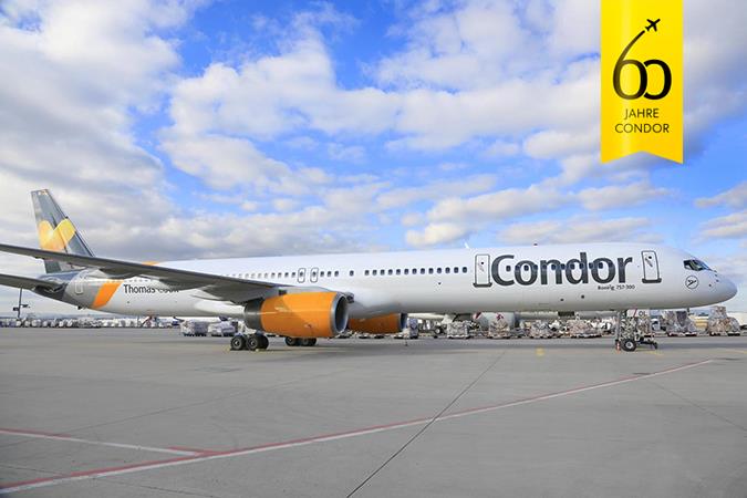 Airport_FRA's tweet photo. Celebrating 60 years of flights from FRA: Happy Birthday @Condor! https://t.co/kI0tGeuOtE #flyFRA https://t.co/4162nNvfXu