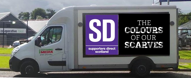 SuppDirectScot's tweet photo. If you spot our van around Glasgow, tweet us! You can win tickets to tonight's #SCODEN game! https://t.co/cZ0yFPkic4