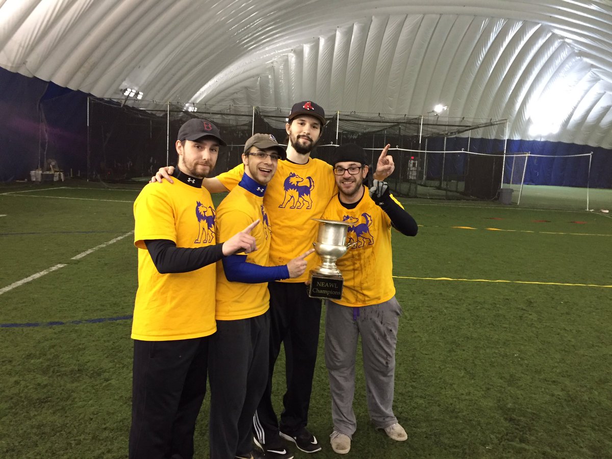 NEAWL's tweet photo. Your 2016 NEAWL Winter Champions, the Tewksbury Huskies #winterwiffs https://t.co/qLn8ewniy9