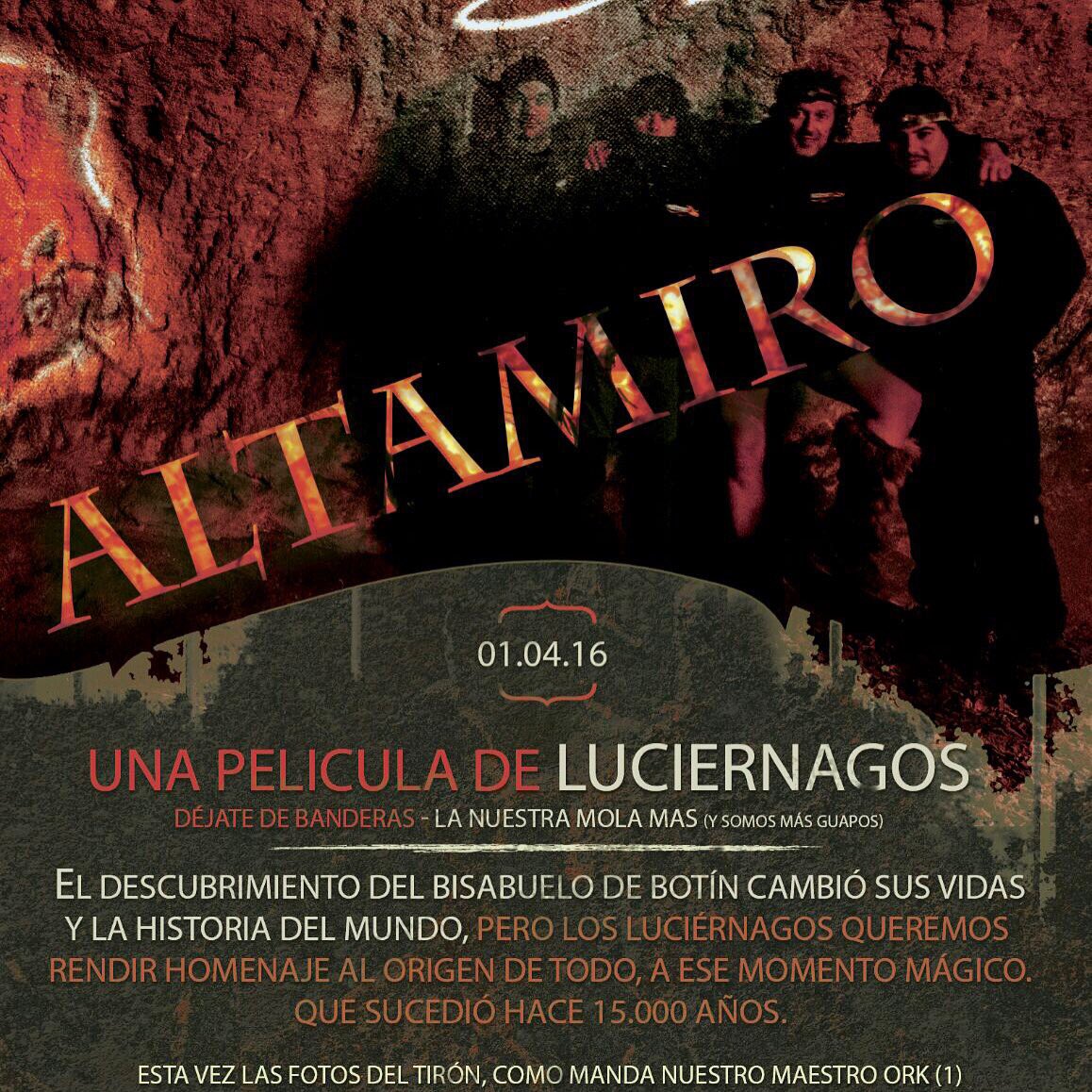 Luciernagoss's tweet photo. Nuevo proyecto #fotografíanocturna grupo #Luciérnagos homenaje #AltamiraPelícula más info https://t.co/gdCyTCaXXs https://t.co/tpjJv1494J