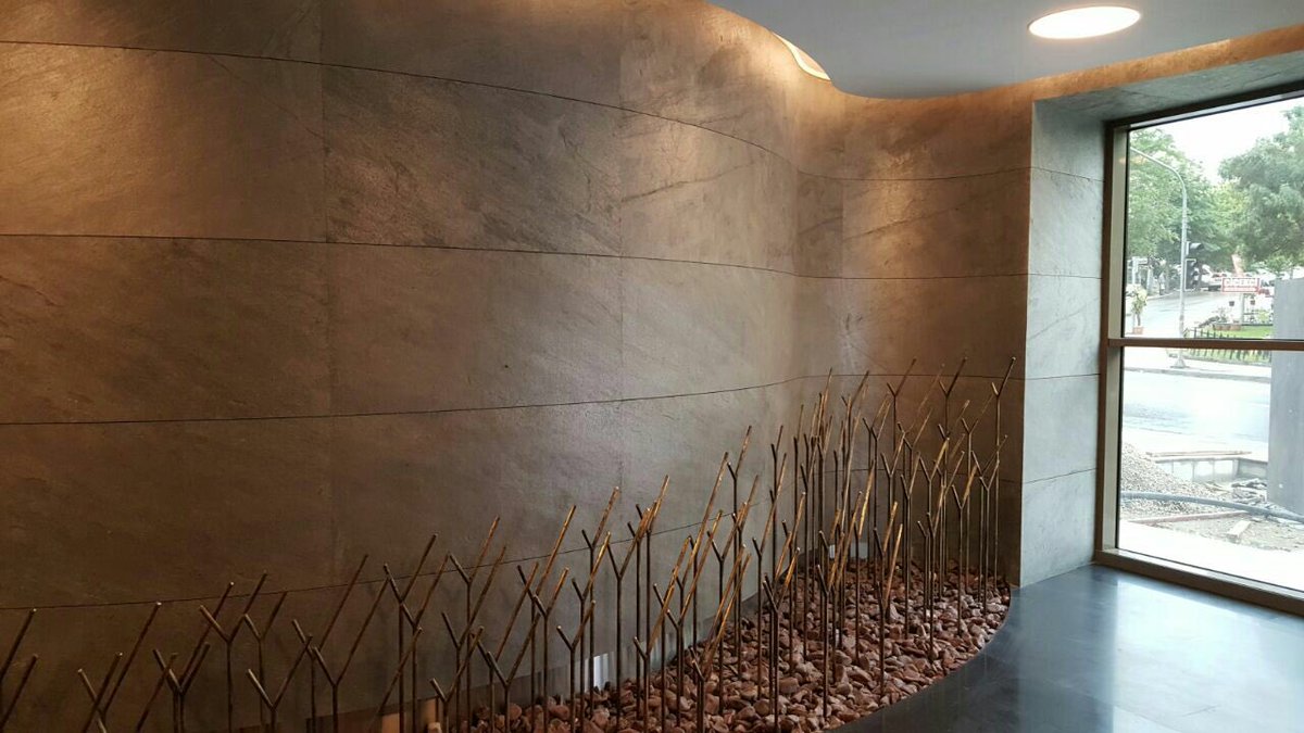 JohnCeramic's tweet image. Slate Veneer has a 100% natural stone top surface with a polyester resin &amp;amp; fibreglass backing system.