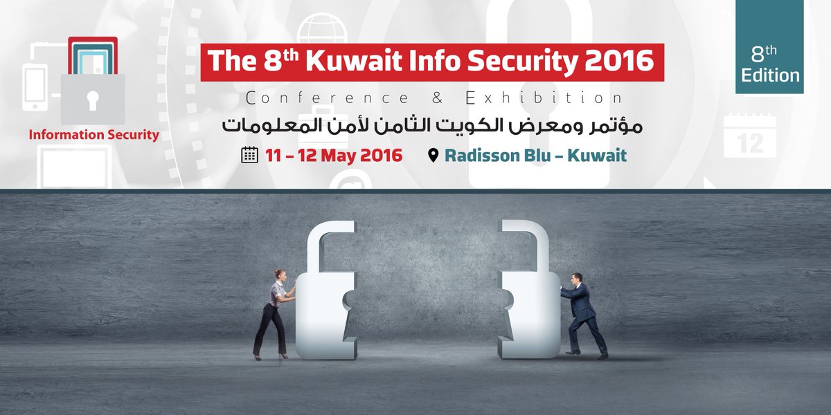 ProMediakw's tweet photo. #المخاطر_السيبراتية في عالم الديجيتال من اهم الموضوعات التى يناقشها مؤتمرالكويت لامن المعلومات
#info_security_summit https://t.co/ohp62yCQZk