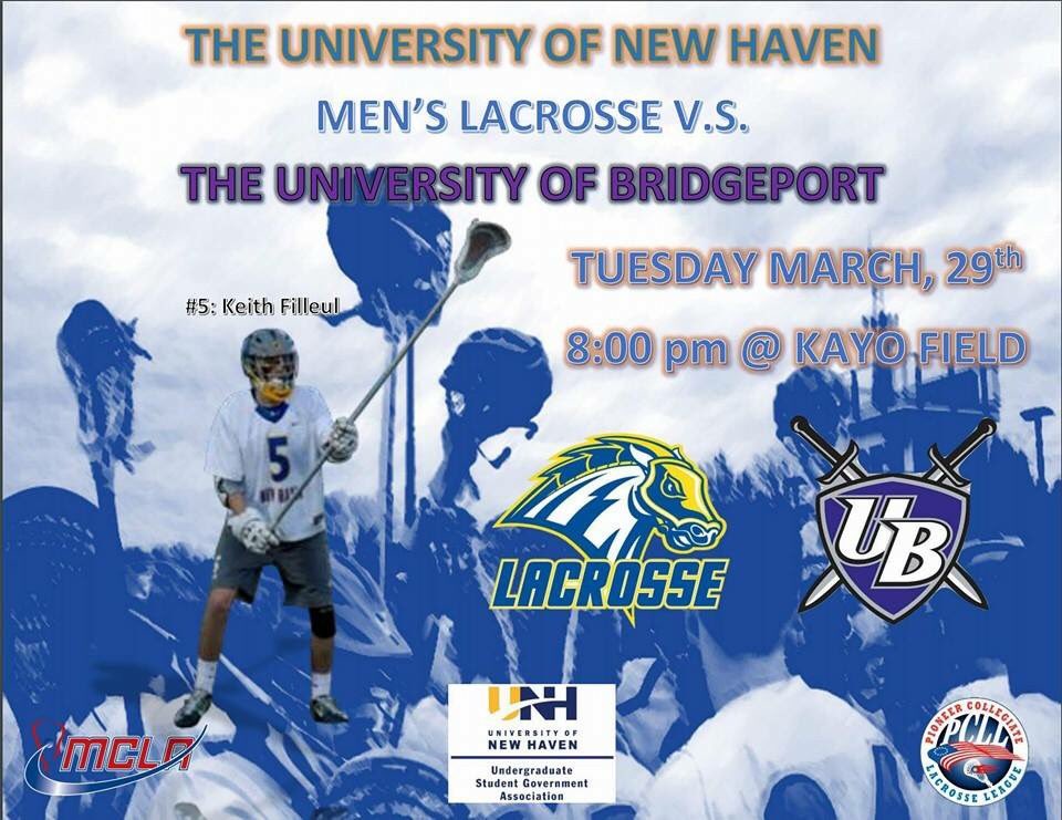 Come out to Kayo tonight at 8pm to support <a href="/UNHMensLax/">UNH Lax</a> as we take on <a href="/ubmenslax/">UB Men's Lax</a> at home! #UNHMensLax #GoChargers