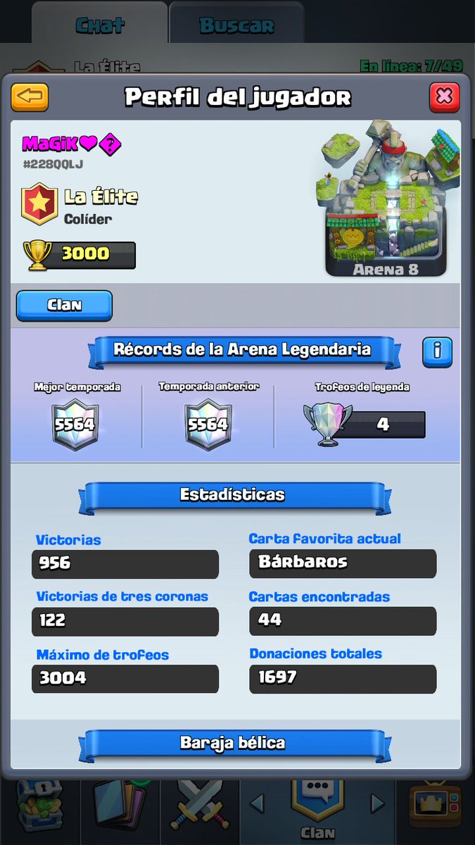 LALITE11's tweet photo. Enorabuena magik... Otro leyenda de nuestro clan se me olvido antes de ayer subirla https://t.co/N0HXxc6TLe