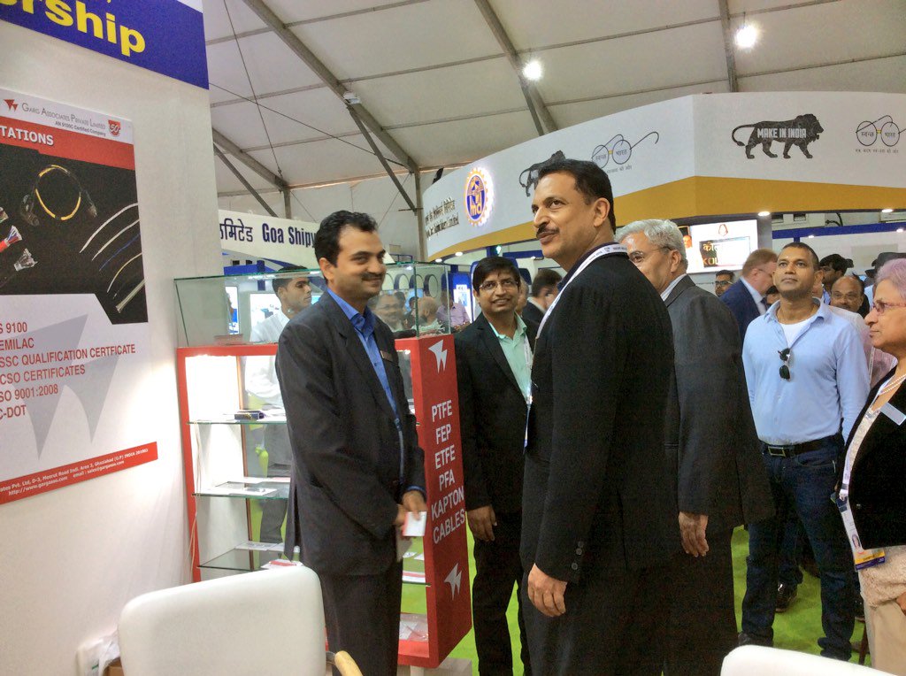 RajivPratapRudy's tweet photo. Attending seminar on Defence Offset- Challenges and Opportunities, Defence Expo at GOA today. https://t.co/FnUKUk0Xiz