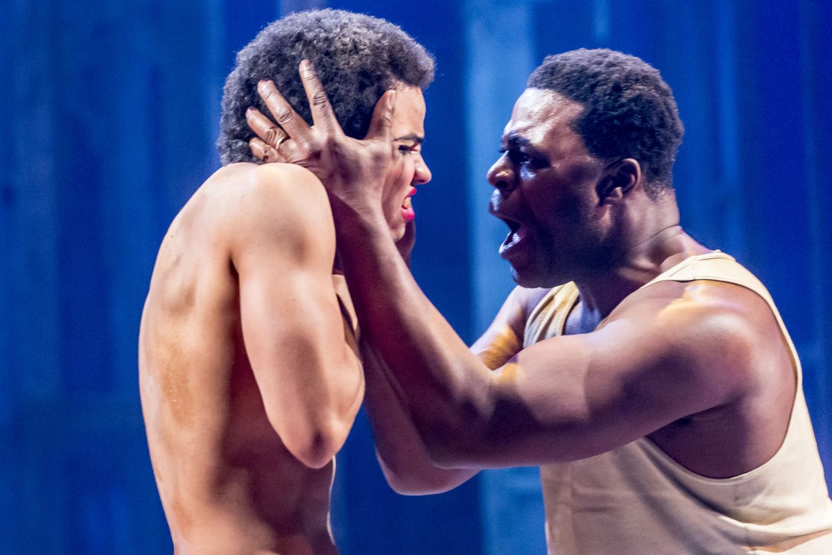 TimeOutTheatre's tweet photo. In photos: Les Blancs, opening tomorrow night at the National Theatre https://t.co/jRGsDnz5JC @NationalTheatre https://t.co/tHVo1k5nRR