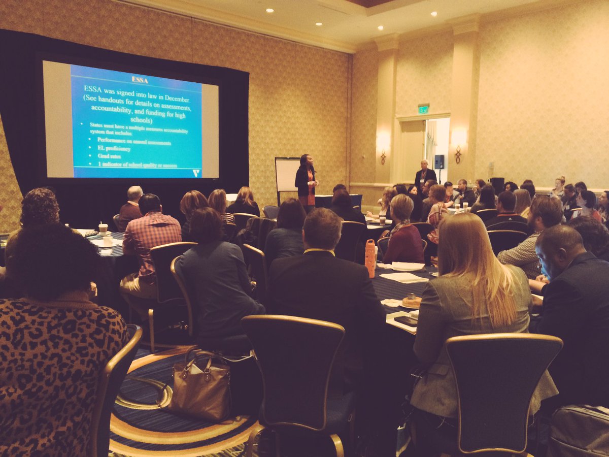 AnalidiaRuiz's tweet photo. Kicking off the morning @ the Intermediary Network convening with an edu legislative update from @MonicaRAlmond ! https://t.co/ZWyAzBtqUf