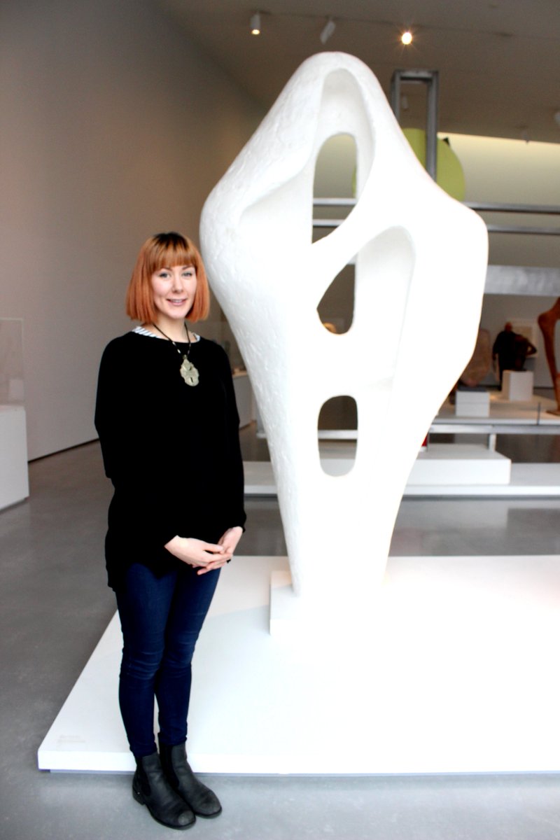 HepworthGallery's tweet photo. Amy is our Curatorial Assistant, but she is also a practising artist &amp; aspiring Curator! @AmyStevenson_ #peopleMW https://t.co/2VWFo0atui