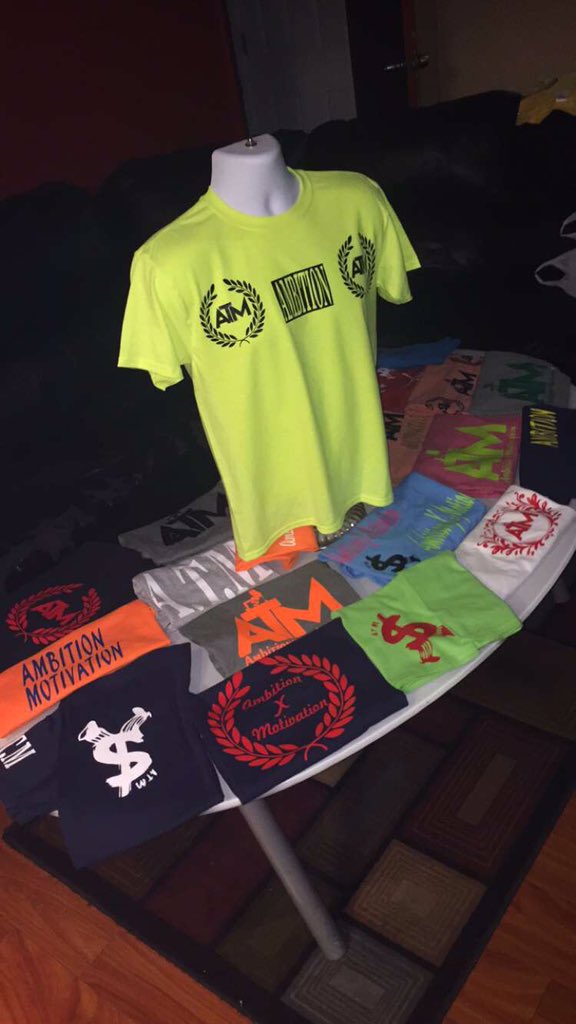ATimesM's tweet photo. #AmbitionXMotivation #CustomWork #WholeSale #AxMGear 🏧🏧🏧🏧 https://t.co/IHI28nJvO5