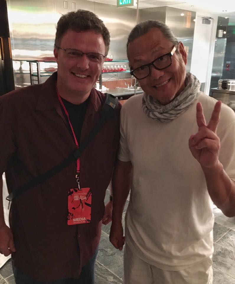ThemeParkReview's tweet photo. Pls RT to help Jack Crouse &amp; family! Thank you! https://t.co/QvsNQSWKtP Here's Jack @MorimotoAsia w/ Chef Morimoto! https://t.co/4onXchwSp3