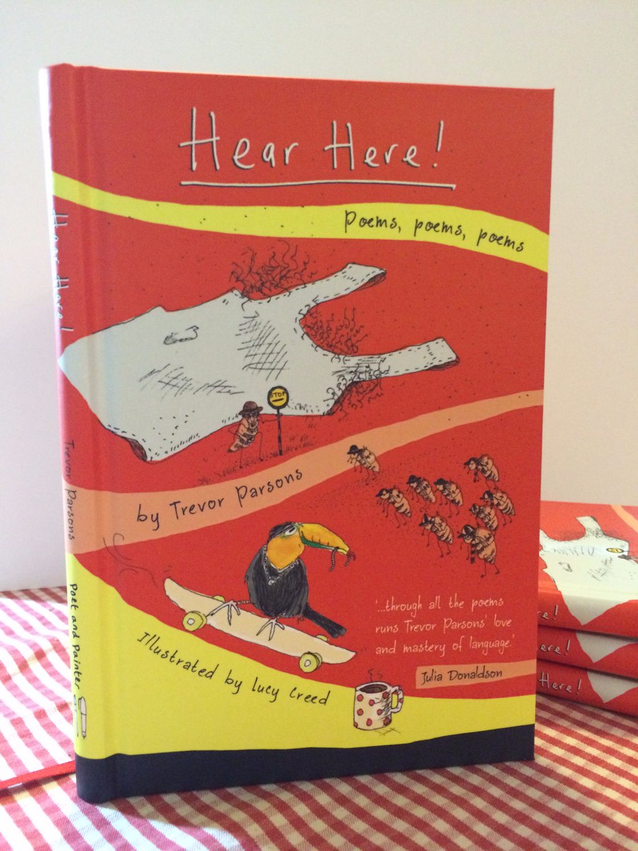 @ArnolfiniShop delivered copies of 'Hear Here!,' wonderful poetry book now for sale at Arnolfini Bookshop #inspiring