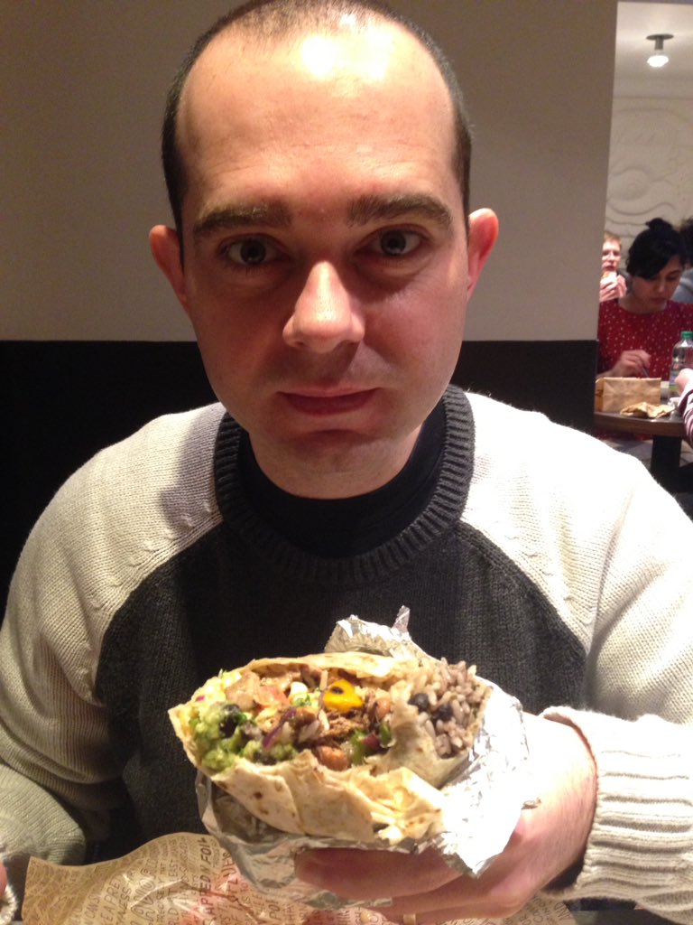 craig_72345's tweet image. Refueling @ChipotleTweets for a big day ahead! #delicious #haveone