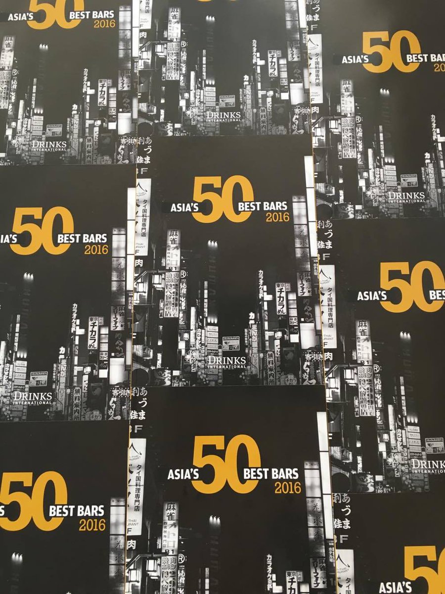 #Asias50BestBars magazines have officially hit our desks in preparation for Thursday, #ByAsiasForAsia