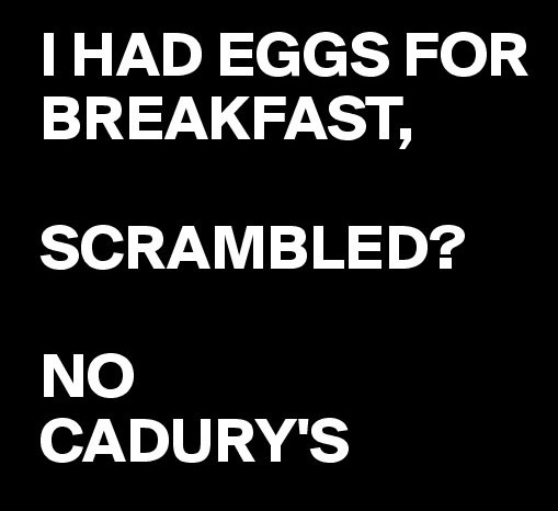 Can anyone else relate? Now that Easter is over let's look forward to another bank holiday, June 6th &amp; the <a href="/VhiWMM/">VhiWMM</a>