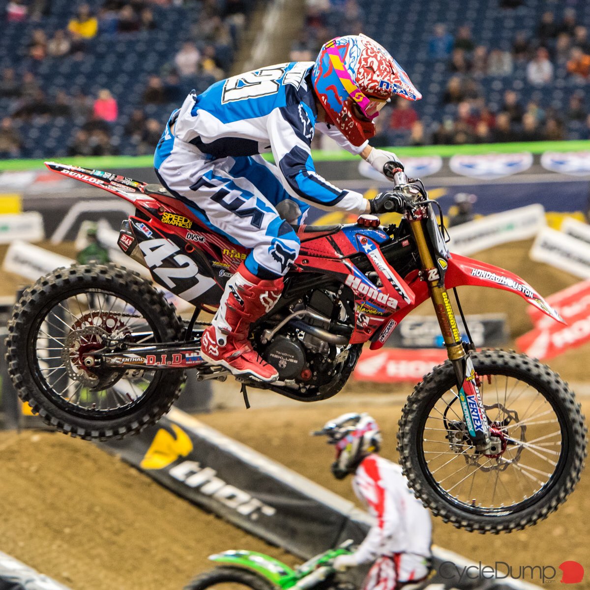 CycleDump's tweet photo. Martin-Detroit 2016
@vannman421
#Supercross #SX #AMASX #SXonFox #SupercrossLive
——————
@hondaofhouston @foxheadinc https://t.co/BnCxp0E96Z
