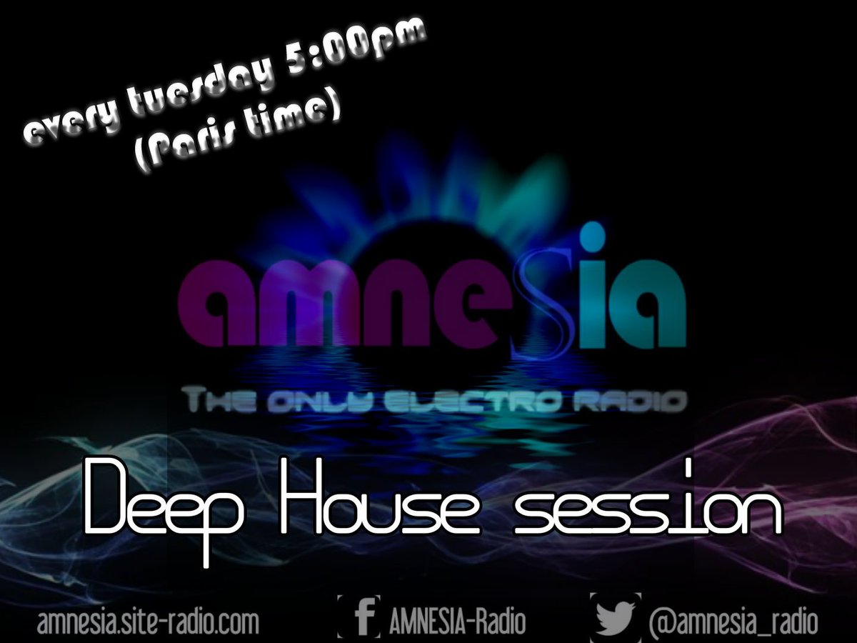 BudBeunz's tweet photo. Welcome on @amnesia_radio !! It's tuesday!!
#deephouse #electrodeep #melodeep #radio https://t.co/lryD8SU7LC
