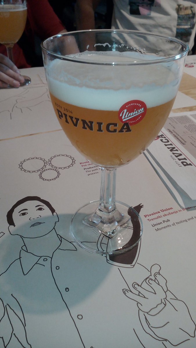 maticslapsak's tweet photo. Zato smo danes v @PivnicaUnion ... #renons #predpremiera #degustacija https://t.co/SB9VqMmSrO