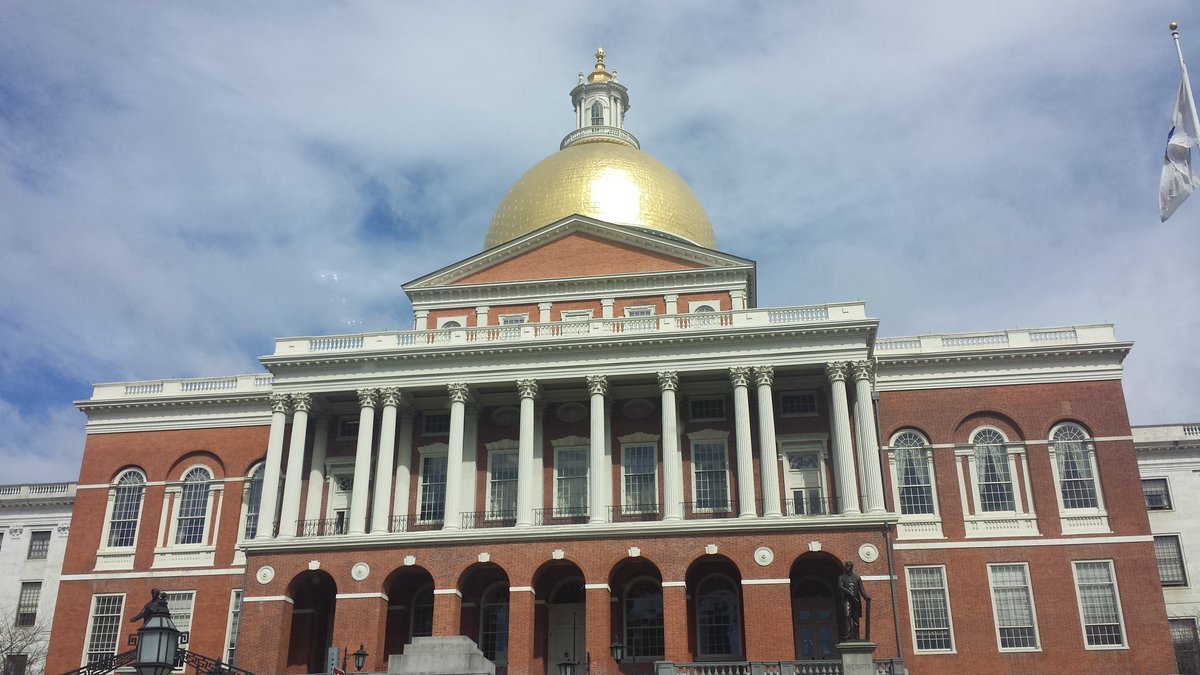 It's a beautiful day here in Boston!  Here's the Massachusetts State building. #Worlds2016
