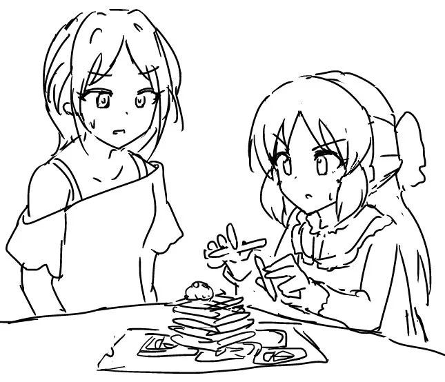 全然描いてないけどもっとよにこも絵描きたかった!! 