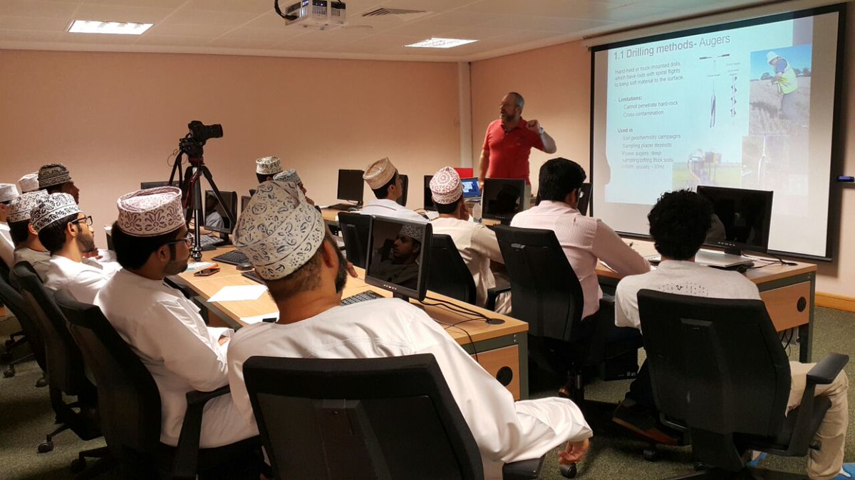Magda Talib Al Hinai (@magda_talib) on Twitter photo The 3rd session of prof. Wilfried Bauer's workshop on "Minerals Exploration in Oman" <a href="/iLCSQU/">مركز التعلم الذاتي Independent Learning Center</a> The 3rd session of prof. Wilfried Bauer's workshop on "Minerals Exploration in Oman" <a href="/iLCSQU/">مركز التعلم الذاتي Independent Learning Center</a>