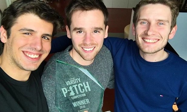 Fantastic! Our #VarsityPitch2015 winners <a href="/CreateTio/">Tio</a> have reached their #kickstarter target kck.st/1SeQgOT