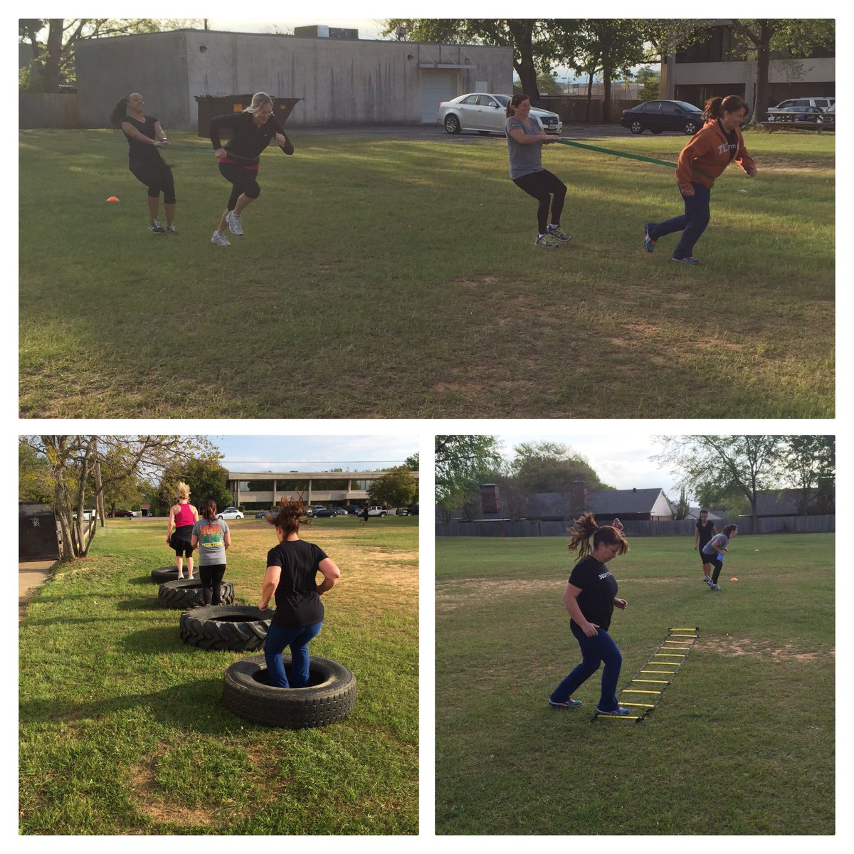 cunepena's tweet image. Fun with my 8:30 am group training #takeitoutside #functionalfitness #keepitinteresting #fitness #personaltrainer