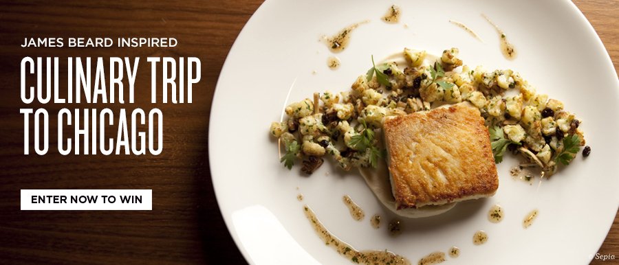 WIN a #foodie trip for 2 to #Chicago 4/19-20 or 20-21! Learn more &amp; enter NOW---> bit.ly/WinAChicagoTrip RETWEET
