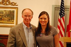 RemoveBentley's tweet photo. Another day another dollar!! And another hot staff member! #alpolitics #RemoveBentley https://t.co/AxeVcmJp3K