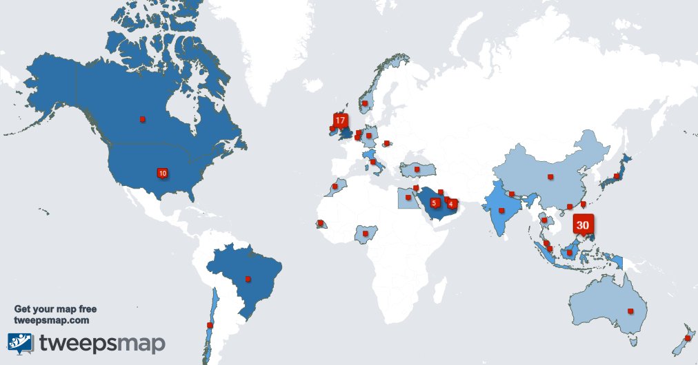 4minutemonsters's tweet photo. My followers are in Philippines(29%), UK.(17%)... Get your map too: https://t.co/uPxKDZl3oN https://t.co/bUprZoy7Td