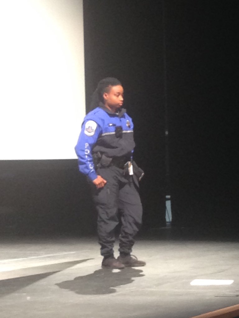 ssw_cydc's tweet photo. Conversations with a Cop on Day 2! #chargedupdc https://t.co/VQCyYozm6k