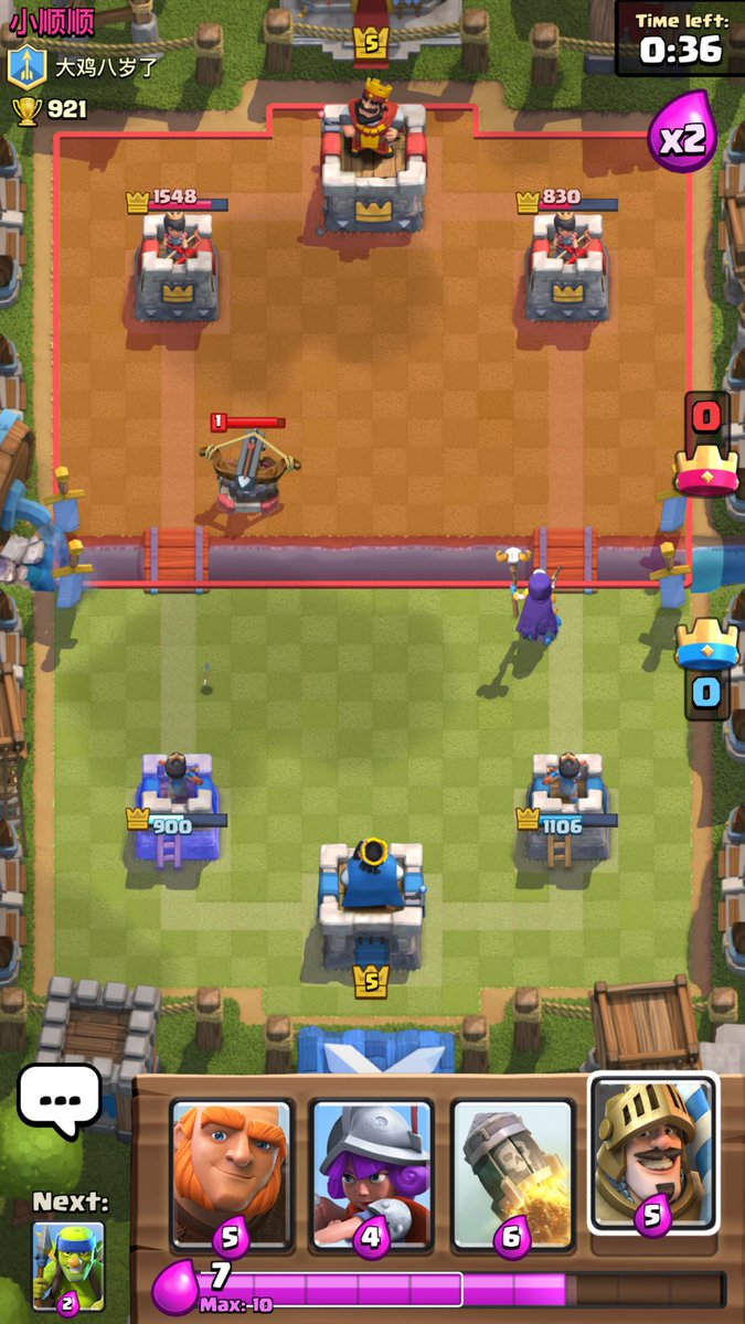 PartyBear12's tweet photo. Wtf is this? The x bow can still kill towers? https://t.co/bagtoOUCE9