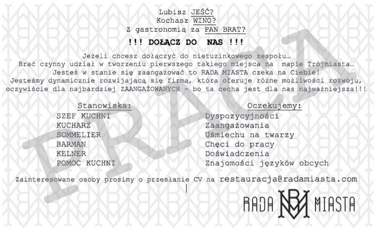 Rada Miasta Food & Wine (@rada_miasta) / Posts / X