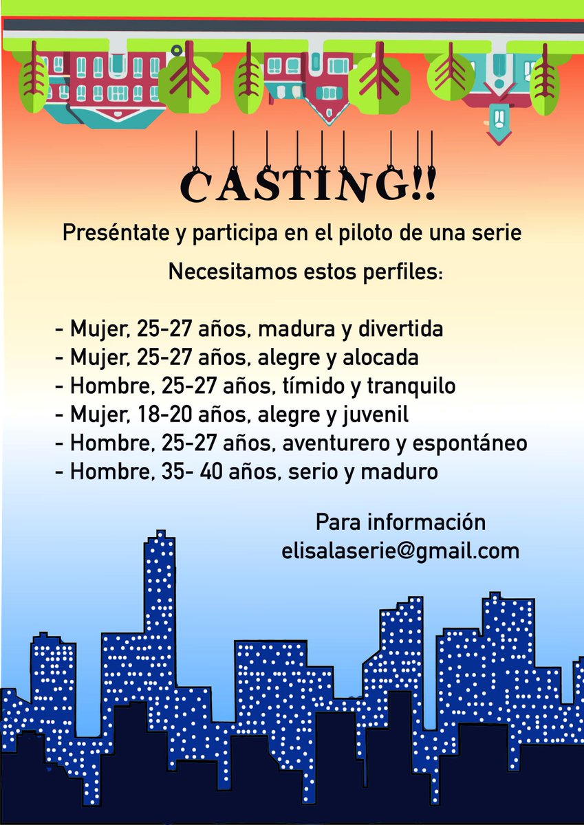 ElisaLaserie's tweet photo. Recordad que seguimos buscando a personas que quieran participar en nuestro piloto. Corre antes de que sea tarde!;) https://t.co/bWzeggjQhI