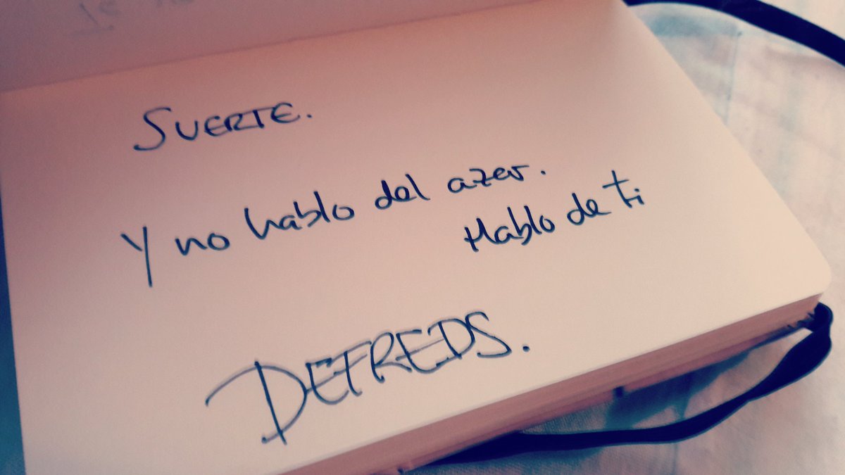 Defreds's tweet photo. Suerte. https://t.co/Zr2ELtjl9k