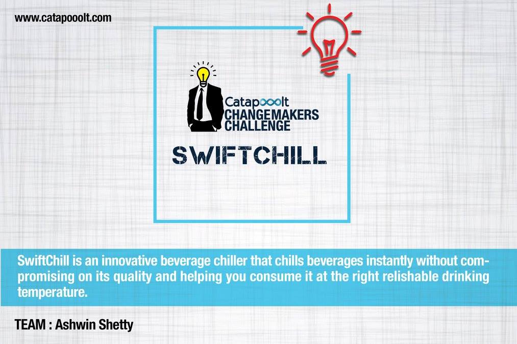 swiftchill's tweet photo. Help SwiftChill be a top innovative product on Catapooolt - plz like comment and share https://t.co/9zEwkoOoRI https://t.co/oqvOEAT5PW