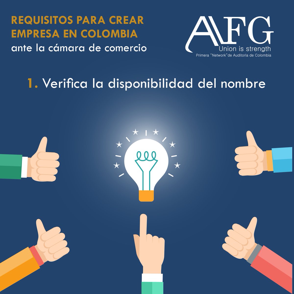 AFG_Auditing's tweet photo. #ASESORIA - PASO1
Pasos para tener en cuenta al momento de crear empresa ante la camara de comercio. https://t.co/2Snj7A5YBx