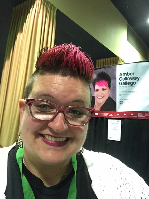 metropolismgmt's tweet photo. Amber Galloway-Gallego is one of the newest additions to our roster. Here she is at APCA Nationals! #APCA2016 https://t.co/obiCsnthDz