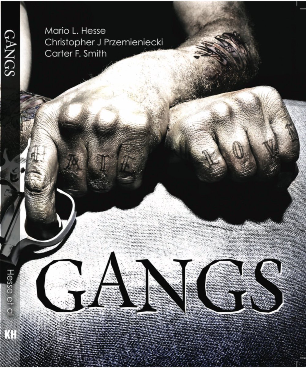 carterfsmith's tweet image. Excited about promoting the new #gang book at #ACJS2016 - Kendall Hunt on Thursday eve.