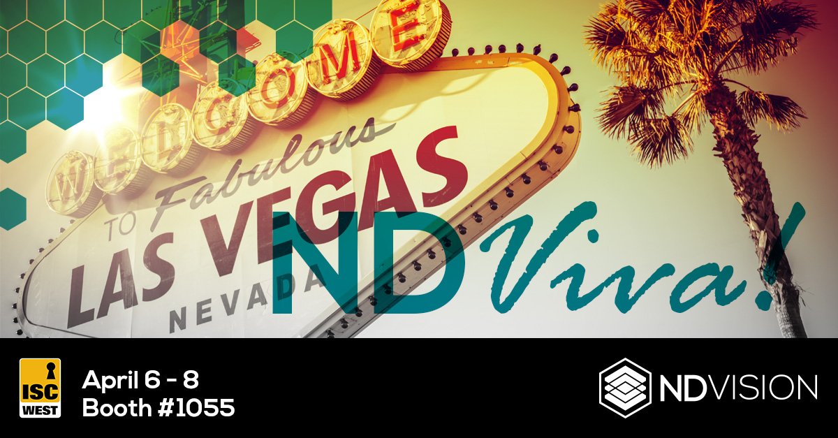 NDVisionOAS's tweet photo. One week until #iscwest16! Visit @NDVisionOAS @ booth 1055 to discover the open-architecture platform for #analog2IP https://t.co/aoEdtwqrGt