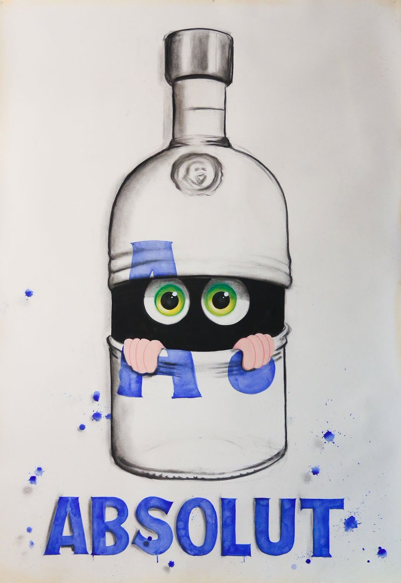 graffica_info's tweet photo. #ARTE / #Absoluticon, 10 reinterpretaciones artísticas de la icónica botella https://t.co/OQ0Kt3XOnr https://t.co/fm8kMf5jNY