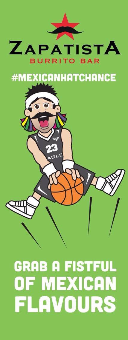 zapatista_bbar's tweet photo. WIN 2 TICKETS! @NewcastleEagle V @BristolFlyers! Tweet #MexicanHatChance to be entered into the draw. #LetsGoEagle https://t.co/uKGMNGxl3E