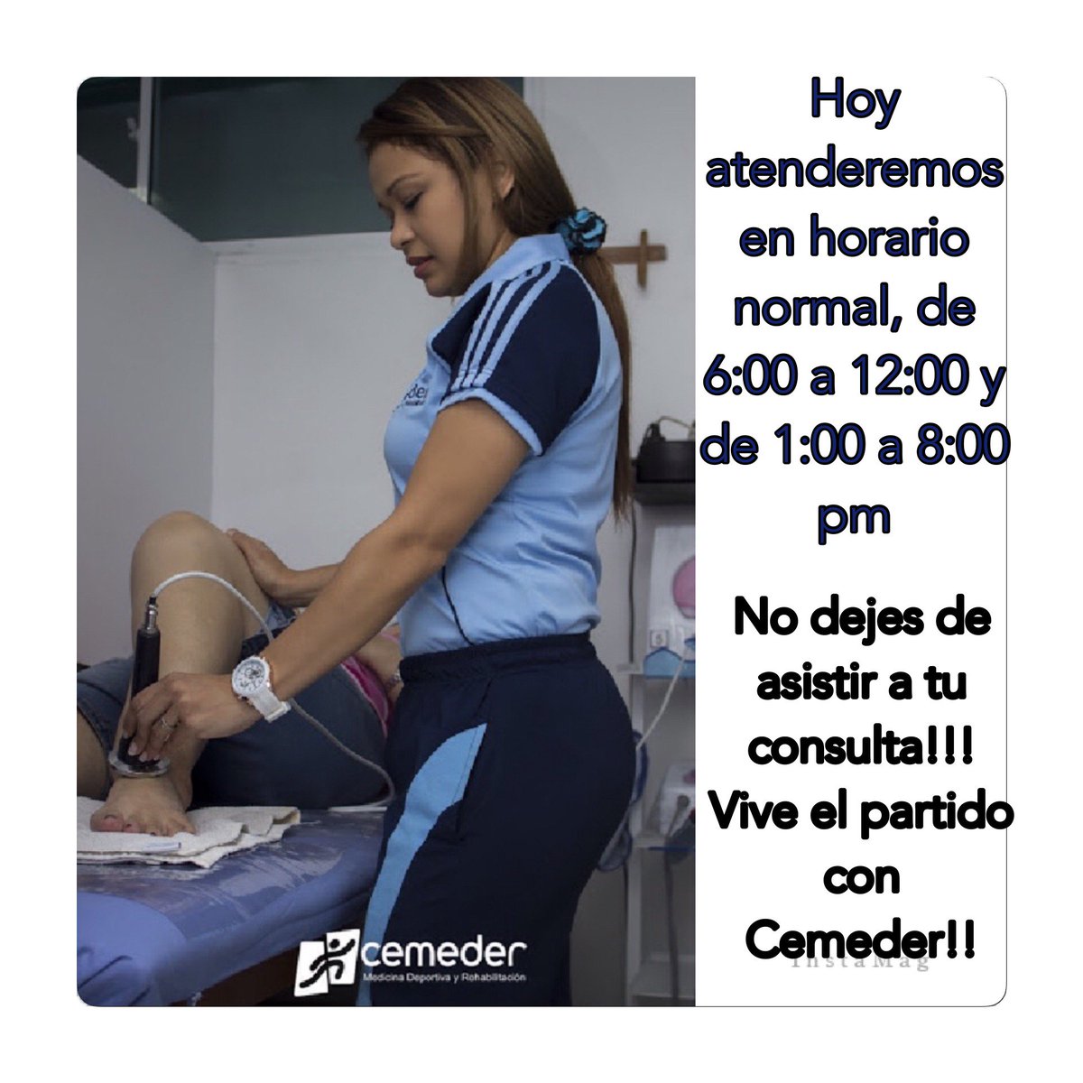 Cemeder's tweet photo. vive el partido de la @FCFSeleccionCol con @Cemeder Atenderemos en horario normal, De 6 a12 y de 1a 8pm TE ESPERAMOS https://t.co/uyaO794hdV