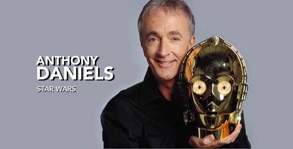 FANEXPODallas's tweet image. #GuestNews Star Wars fan fave @ADaniels3PO joins the #FanExpoDallas lineup! bit.ly/FXDTickets