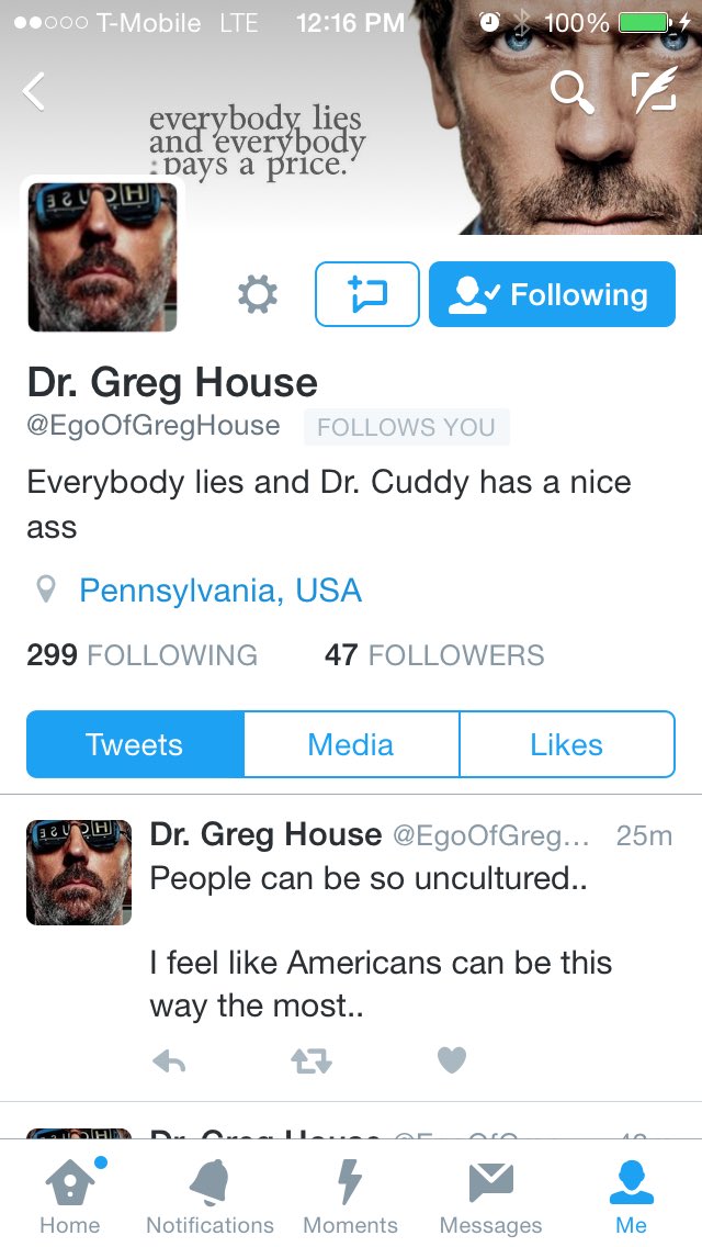 AngelicArtist's tweet photo. //woohoo! Followed by awesomeness! A House has found me!!! Good start to the day. Let's see where it leads https://t.co/RbHDpSTBQk