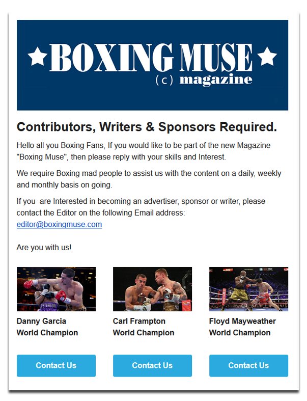 realboxingmuse's tweet image. Thank You for all the help so far, please RT and help us get this show on the road.@PaulZanon1972 @MartinMurrayBox