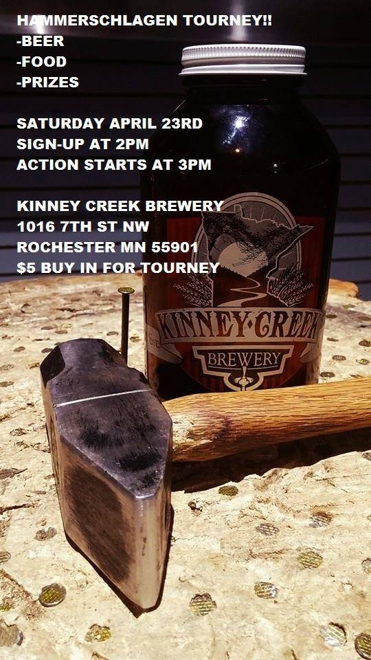 Rogues fundraiser <a href="/KinneyCreekBrew/">Kinney Creek Brewery</a> and home friendly <a href="/Boksrugbymn/">Faribault Bokspring</a> April 23rd! Come one come All!